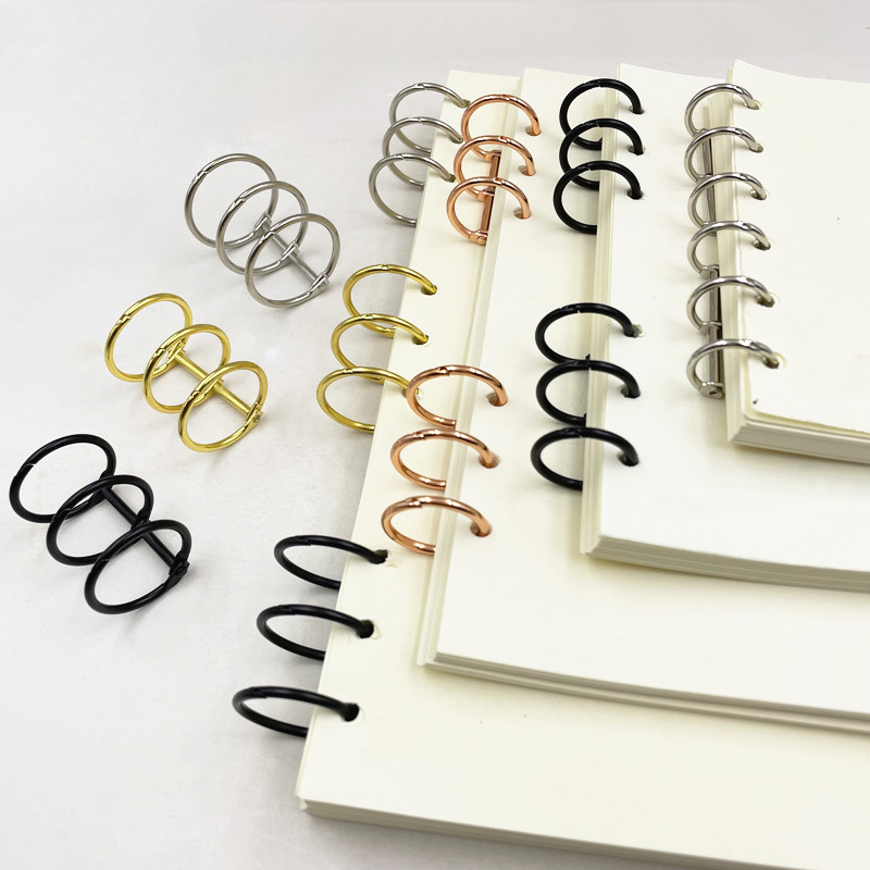Binder Clip Assorted - 2 шт./компл., металлические кольца для книг,