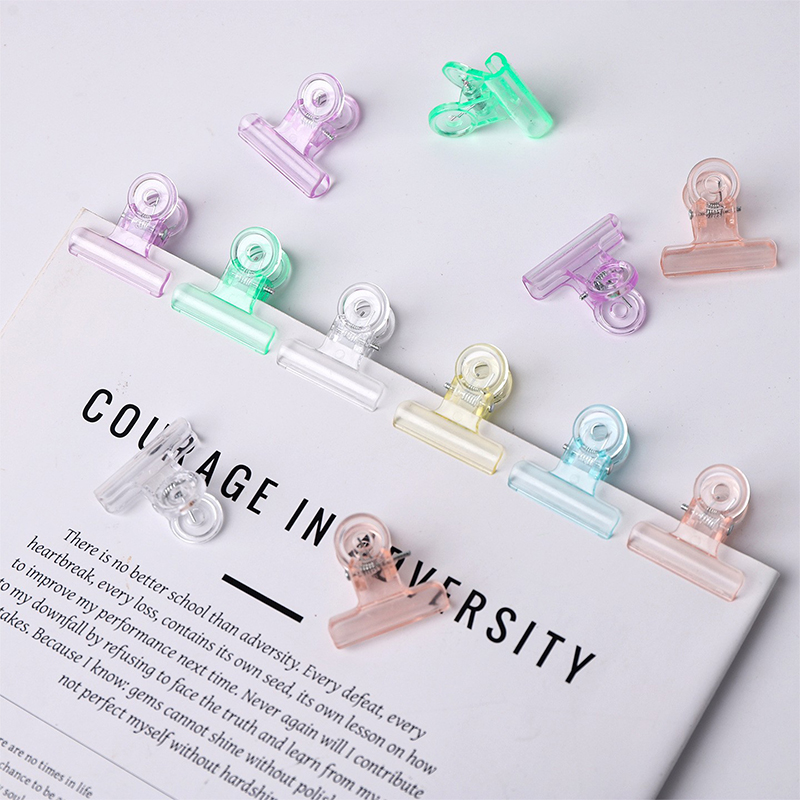 Binder Clip Assorted - 10/20 шт. пластиковых зажимов для бумаг