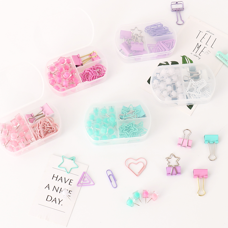 Разноцветные зажимы TUTU, скре – обзор и цена Binder Clip Assorted