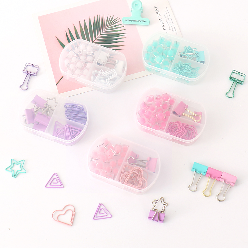 Разноцветные зажимы TUTU, скре – обзор и цена Binder Clip Assorted