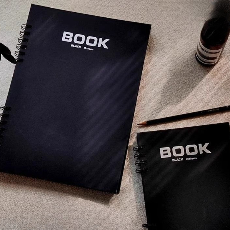 Скетчбук формата А4, черный ка – обзор и цена Art Sketchbook Ring