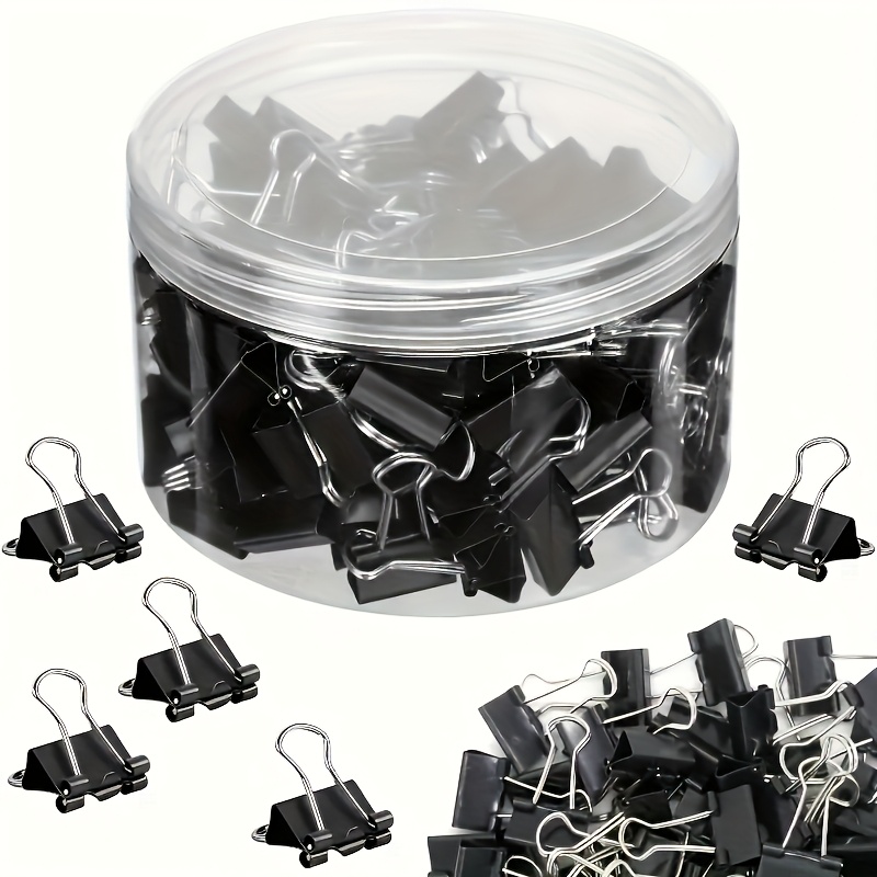 Цветные и черные зажимы для бу – обзор и цена Binder Clip Assorted