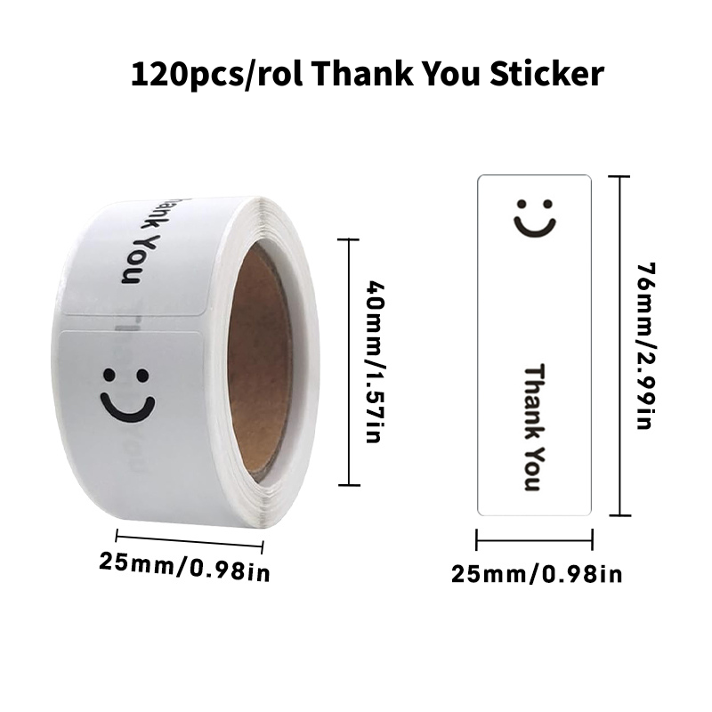 KAYSION 120 шт./рулон наклейка – обзор и цена Sticker Label Roll